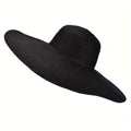Chapeau de Paille Noir
