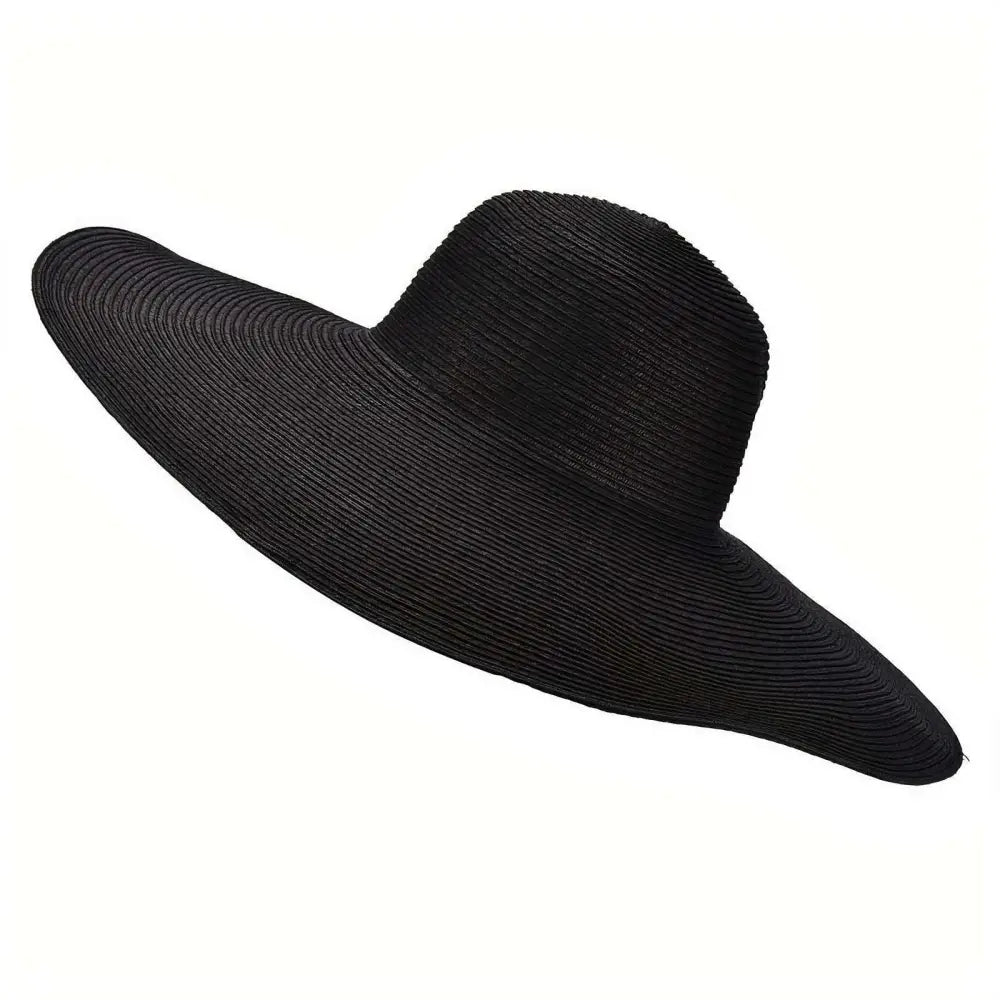 Chapeau de Paille Noir