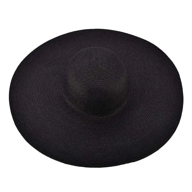 Chapeau de Paille Noir