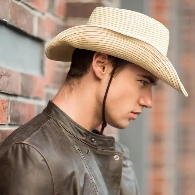 Chapeau de Paille Paysan pour Homme