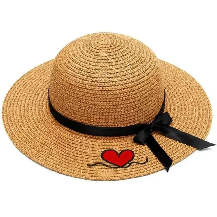 Chapeau de Paille Personnalisé Fille