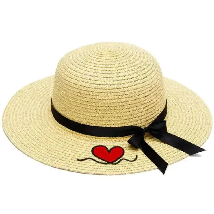 Chapeau de Paille Personnalisé Fille