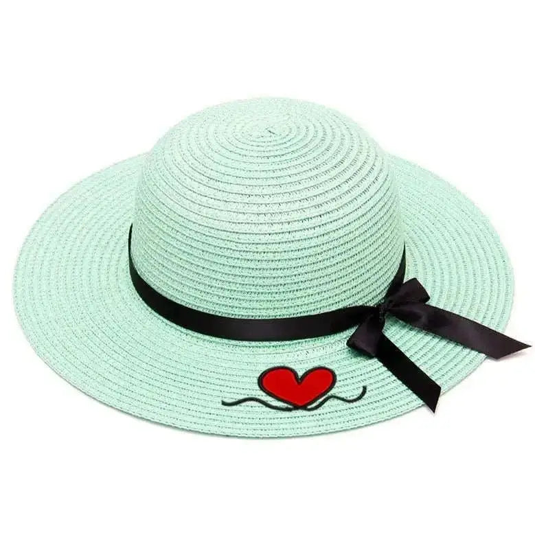 Chapeau de Paille Personnalisé Fille