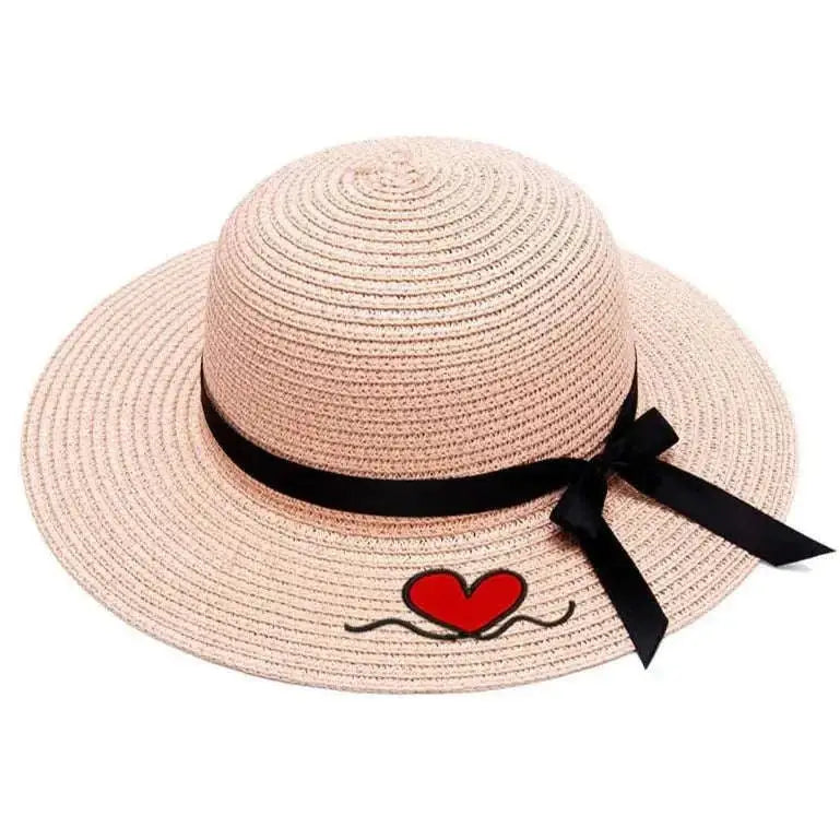 Chapeau de Paille Personnalisé Fille