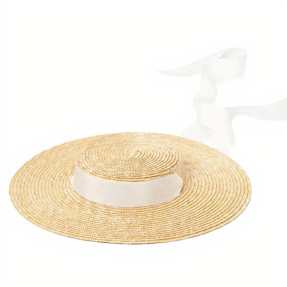 Chapeau de Paille Plat