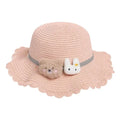 Chapeau de Paille pour Bébé Fille
