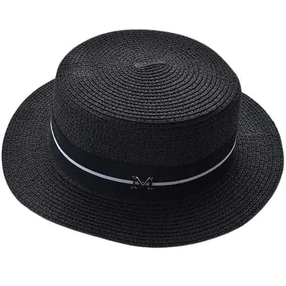 Chapeau de Paille pour Enfant Avec Lettre