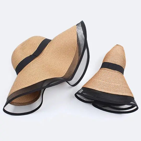 Chapeau de Paille Été pour Femme